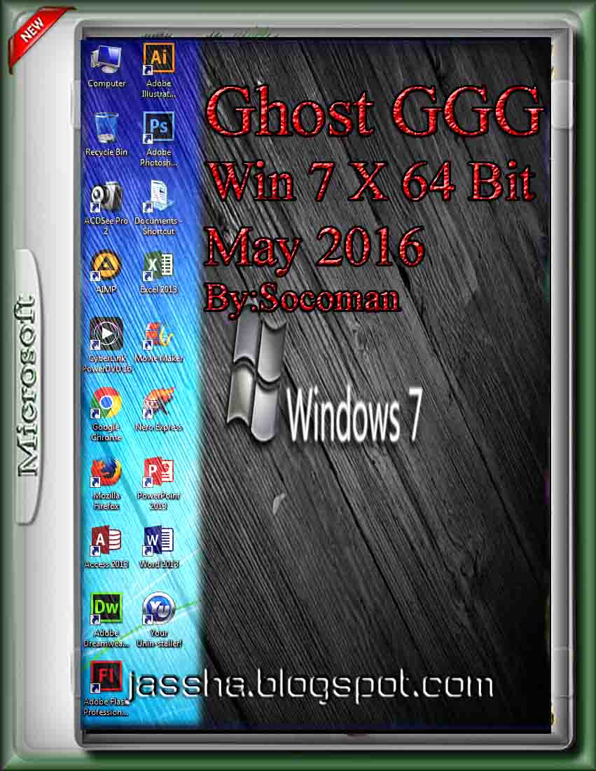 ghost windows 7 64 bit